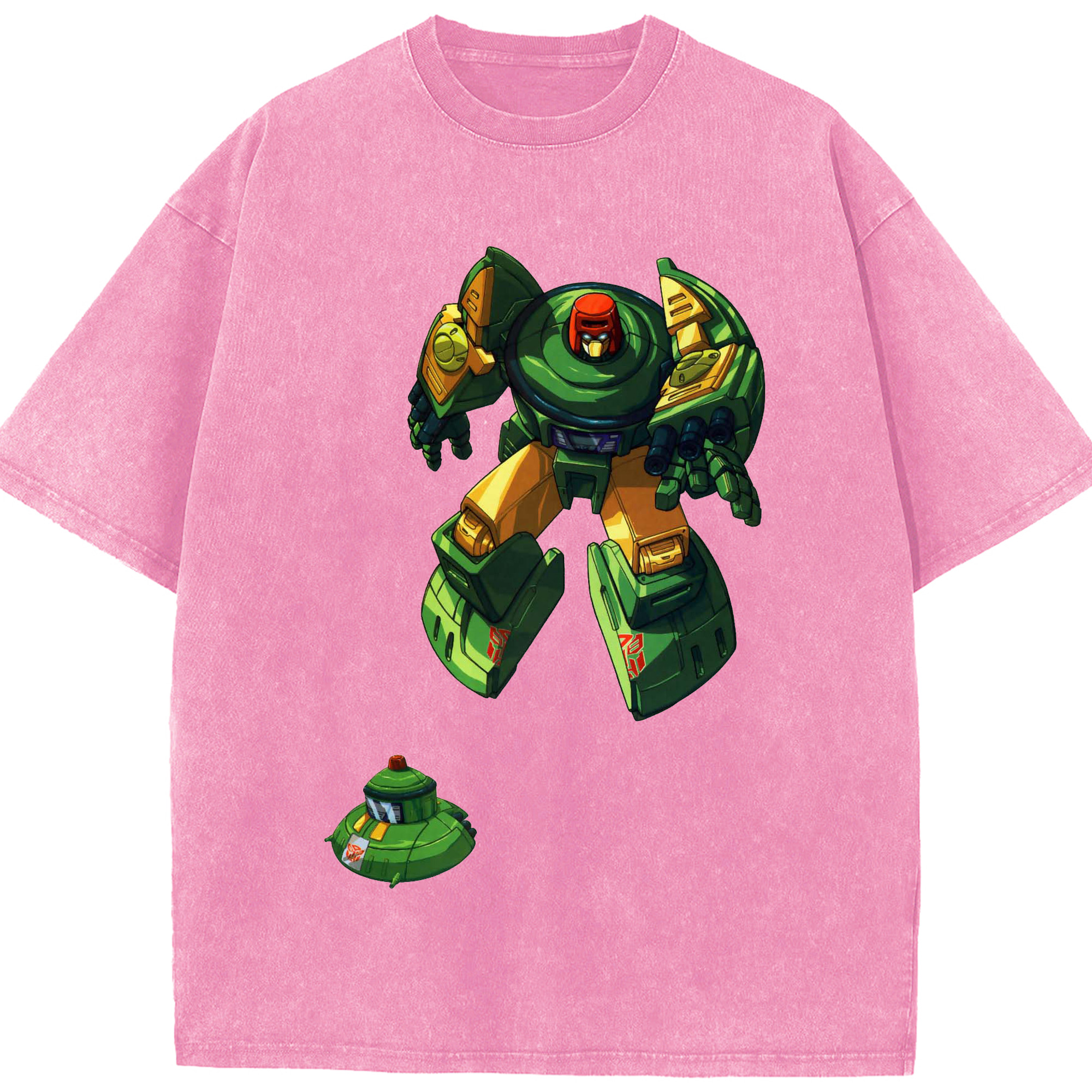 （画像用）  綿100% ヴィンテージ風 半袖Tシャツ（フロントプリント）